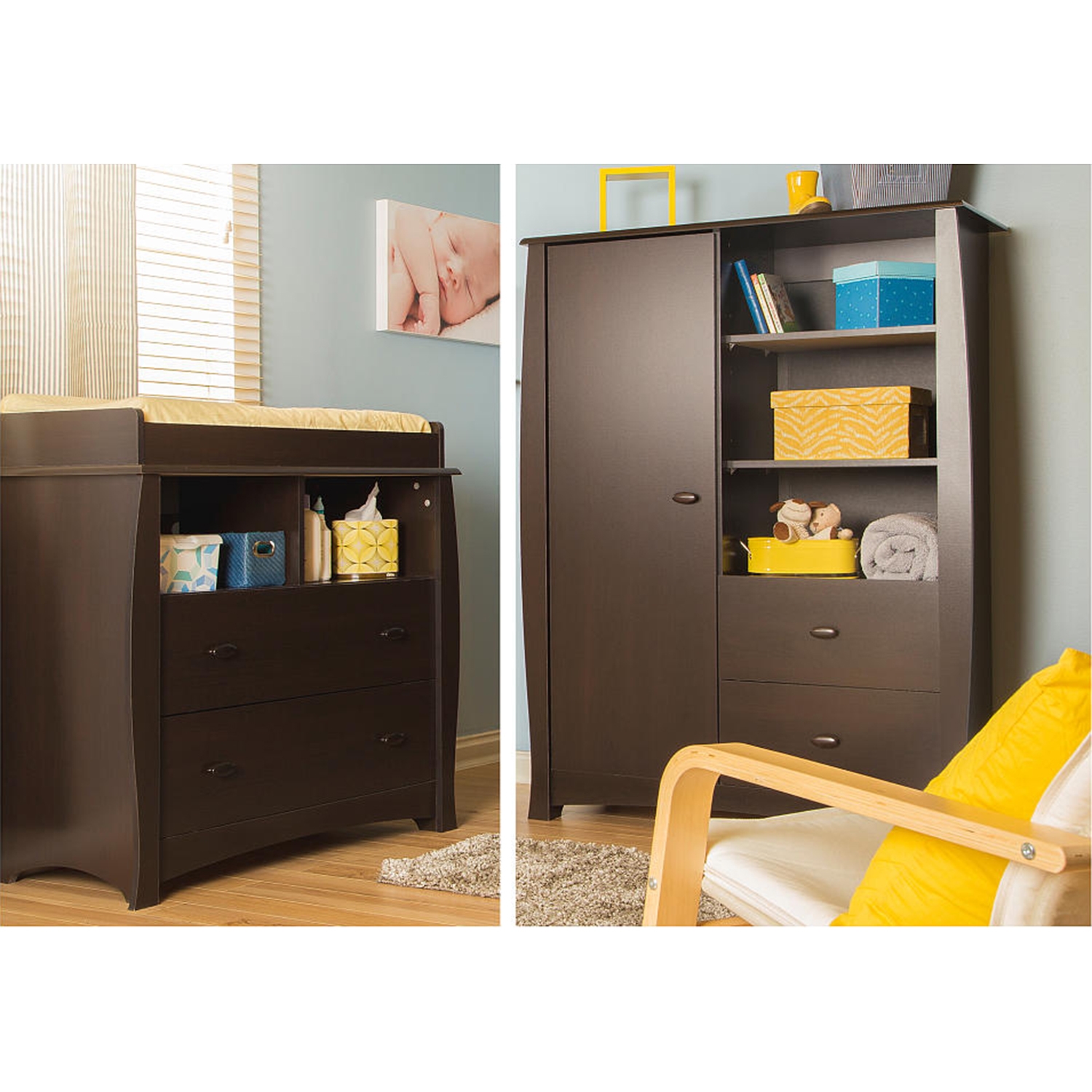 removable changing table