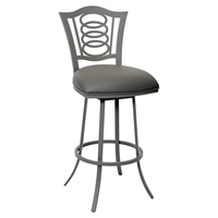 Essex 26" Transitional Barstool - Gray