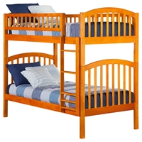 Richland Twin over Twin Bunk Bed - Ladder