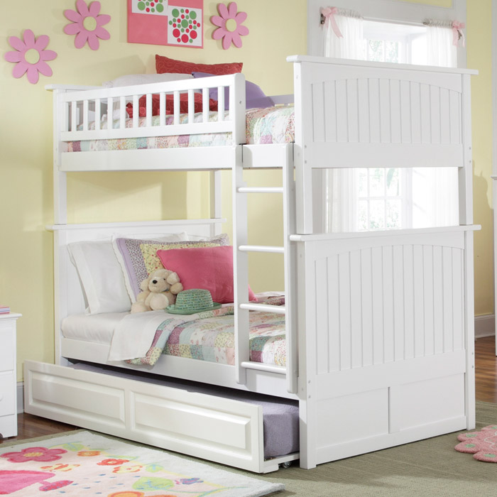 atlantic furniture nantucket twin over full bunk bed