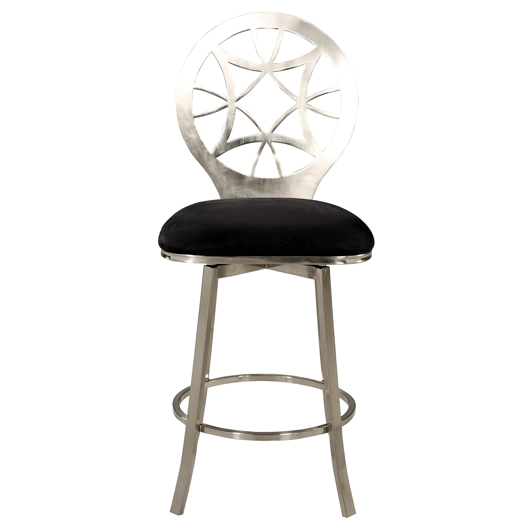 Nickel best sale counter stool