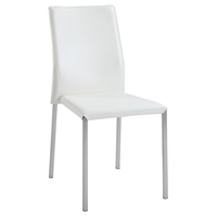 Rhonda Side Chair - Stackable, White (Set of 4)