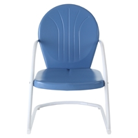 Griffith Metal Chair - Sky Blue