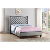 Full Madison Bed - Silver