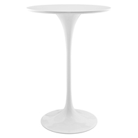 Lippa 28" Wood Bar Table - White