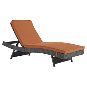 Sojourn Outdoor Patio Chaise - Sunbrella Canvas Tuscan 