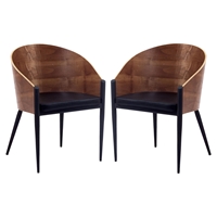 Cooper Dining Chair - Walnut (Set of 2)