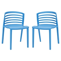 Curvy Dining Chairs (Set of 2)