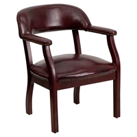 Conference Chair - Oxblood, Faux Leather