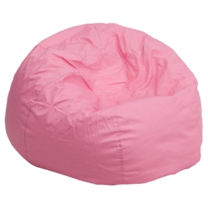 Oversized Solid Bean Bag Chair - Light Pink 