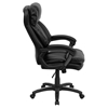 Leather Executive Office Chair - High Back, Swivel, Black - FLSH-GO-1097-BK-LEA-GG