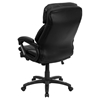 Leather Executive Office Chair - High Back, Swivel, Black - FLSH-GO-1097-BK-LEA-GG