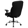 Hercules Series Big and Tall Executive Office Chair - Adjustable Arms, Swivel, Black - FLSH-GO-1235-BK-FAB-A-GG