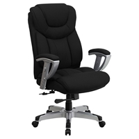 Hercules Series Big and Tall Executive Office Chair - Black