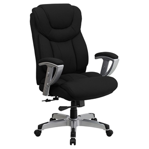 Hercules Series Big and Tall Executive Office Chair - Black 