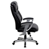 Hercules Series Big and Tall Leather Executive Office Chair - Black - FLSH-GO-1534-BK-LEA-GG