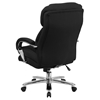 Hercules Series Big and Tall Executive Chair - Swivel, Loop Arms, Black - FLSH-GO-2078-GG