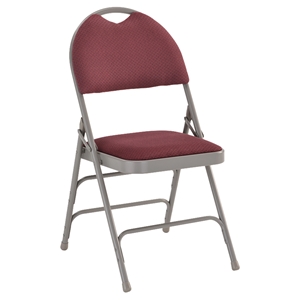 Hercules Series Ultra Premium Chair - Extra Large, Triple Braced, Burgundy 