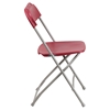 Hercules Series Premium Plastic Folding Chair - Red - FLSH-LE-L-3-RED-GG