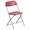 Hercules Series Premium Plastic Folding Chair - Red - FLSH-LE-L-3-RED-GG