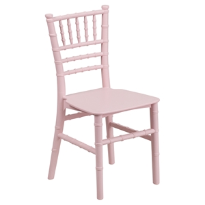 Kid Resin Chiavari Chair - Pink 