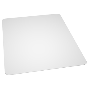 36" x 48" Rectangular Hard Floor Chair Mat - Clear 