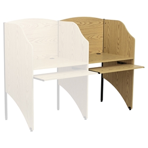 Add On Study Carrel - Oak 