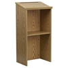 Stand Up Lectern - Oak - FLSH-MT-M8830-LECT-OAK-GG