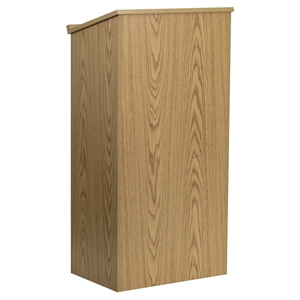 Stand Up Lectern - Oak 