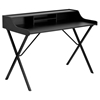 Computer Desk - Top Shelf, Black - FLSH-NAN-2124-GG