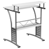 Clifton Computer Desk - White - FLSH-NAN-CLIFTON-WH-GG