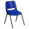 Hercules Series Shell Stack Chair - Blue - FLSH-RUT-EO1-BL-GG