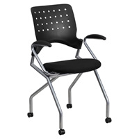 Galaxy Mobile Nesting Chair - Black, with Arms