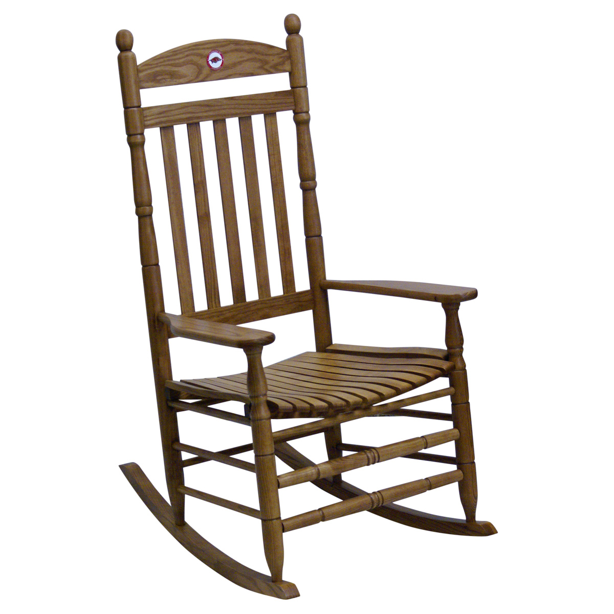 arkansas razorback rocking chair