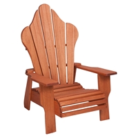 Red Grandis Adirondack Chair - Cinnamon