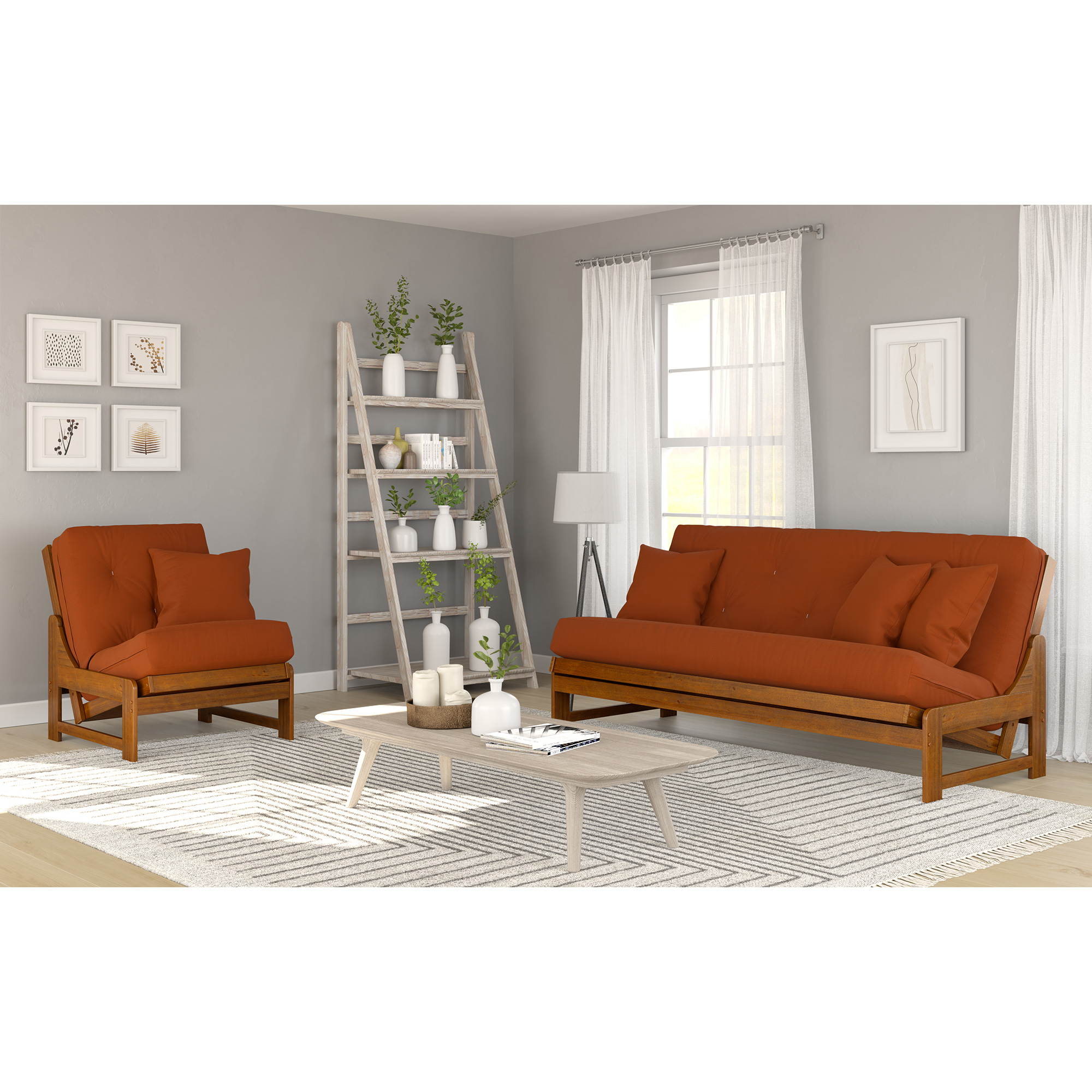 Full size futon online chair