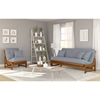 Arden Studio Line Queen Size Futon & Chair Roomset - NF-ARDN-CHQN-MORMSET#