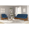 Arden Studio Line Queen Size Futon & Chair Roomset - NF-ARDN-CHQN-MORMSET#