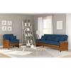 Brentwood Studio Line Full Size Futon & Chair Roomset - NF-BRNT-CHFL-MORMSET#