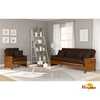 Brentwood Full Size Futon & Chair Roomset - NF-BRNT-CHFL-RMSET