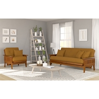 Eastridge Studio Line Full Size Futon & Chair Roomset