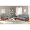 Westfield Studio Line Queen Size Futon & Chair Roomset - NF-WFLD-CHQN-MORMSET#