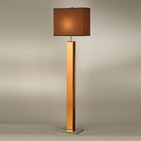 Hepburn Floor Lamp in Brown