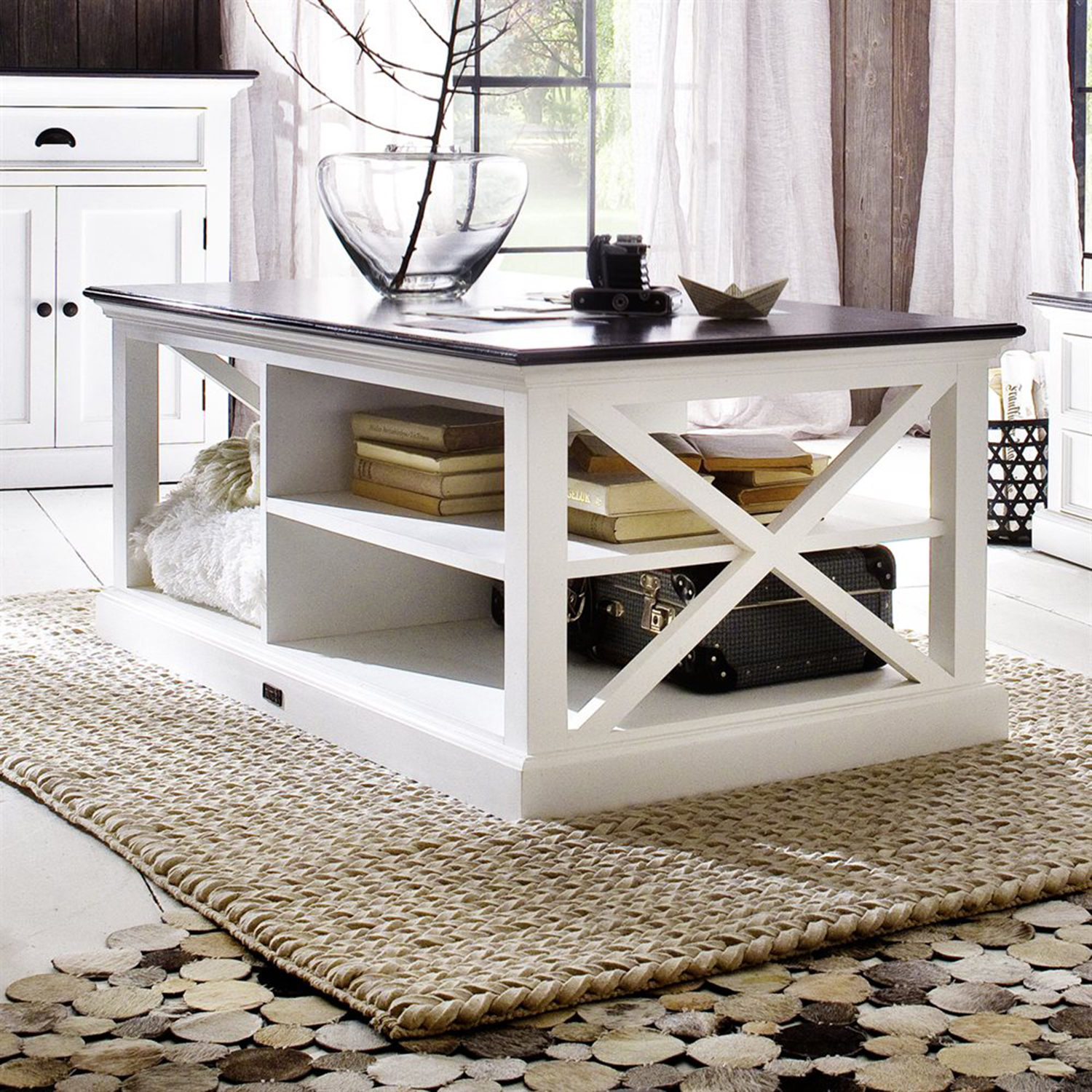 white coffee tables