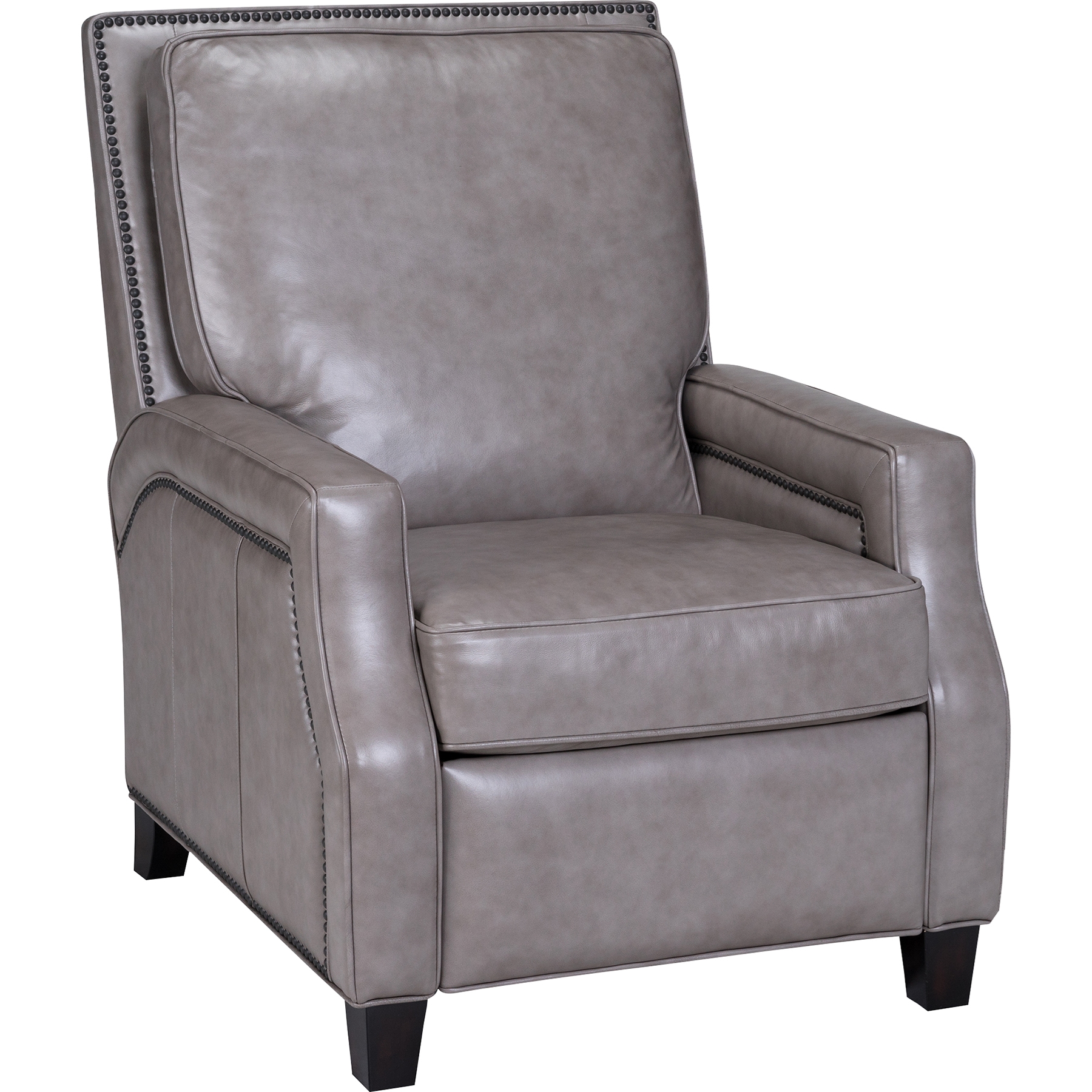 Light gray deals leather chair