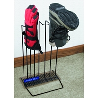 Freestanding Boot & Glove Dryer - Coated Wire, Black