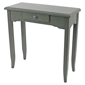Wood Accent Table - Rectangular, 1 Drawer 