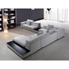 Divani Casa Forte Sectional Sofa - Gray - VIG-VG2T0615