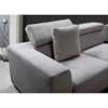 Divani Casa Forte Sectional Sofa - Gray - VIG-VG2T0615