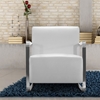 Divani Casa Bison Lounge Chair - White - VIG-VG2T0729-WHT